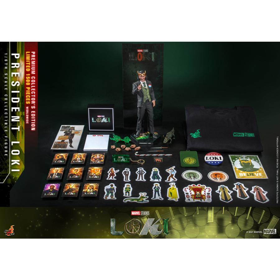 【ホットトイズ】 ロキ 大統領 プレミアム・コレクターズ・エディション テレビ・マスターピース】『ロキ』1／6スケールフィギュア ロキ