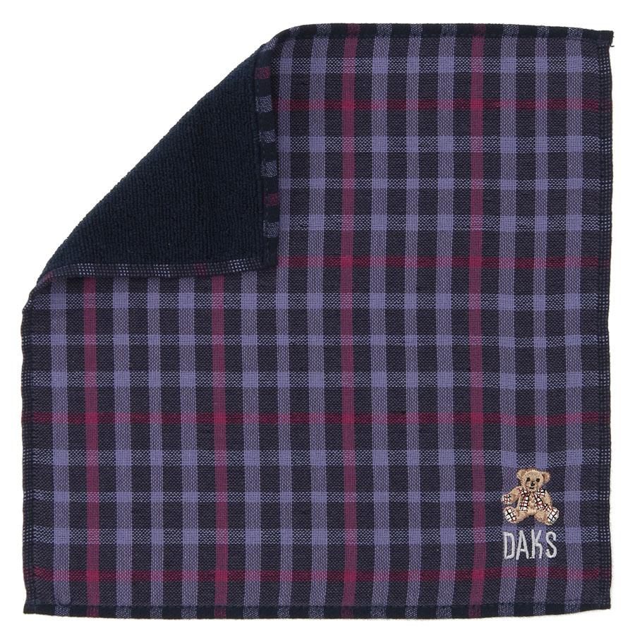 DAKS（ダックス） 紳士タオルハンカチ｜上品ハウスチェックが魅力の