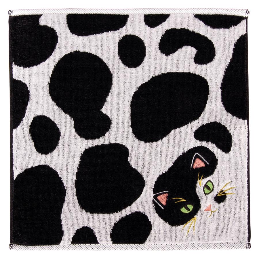 今治タオルハンカチ 猫 ハンカチ Uchinoko Kenami Handkerchief