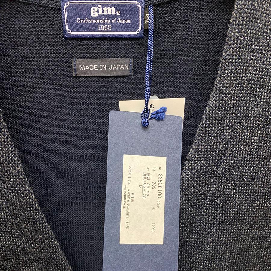gim ネイビー ツイードベスト 楽天市場】gim ジレの通販