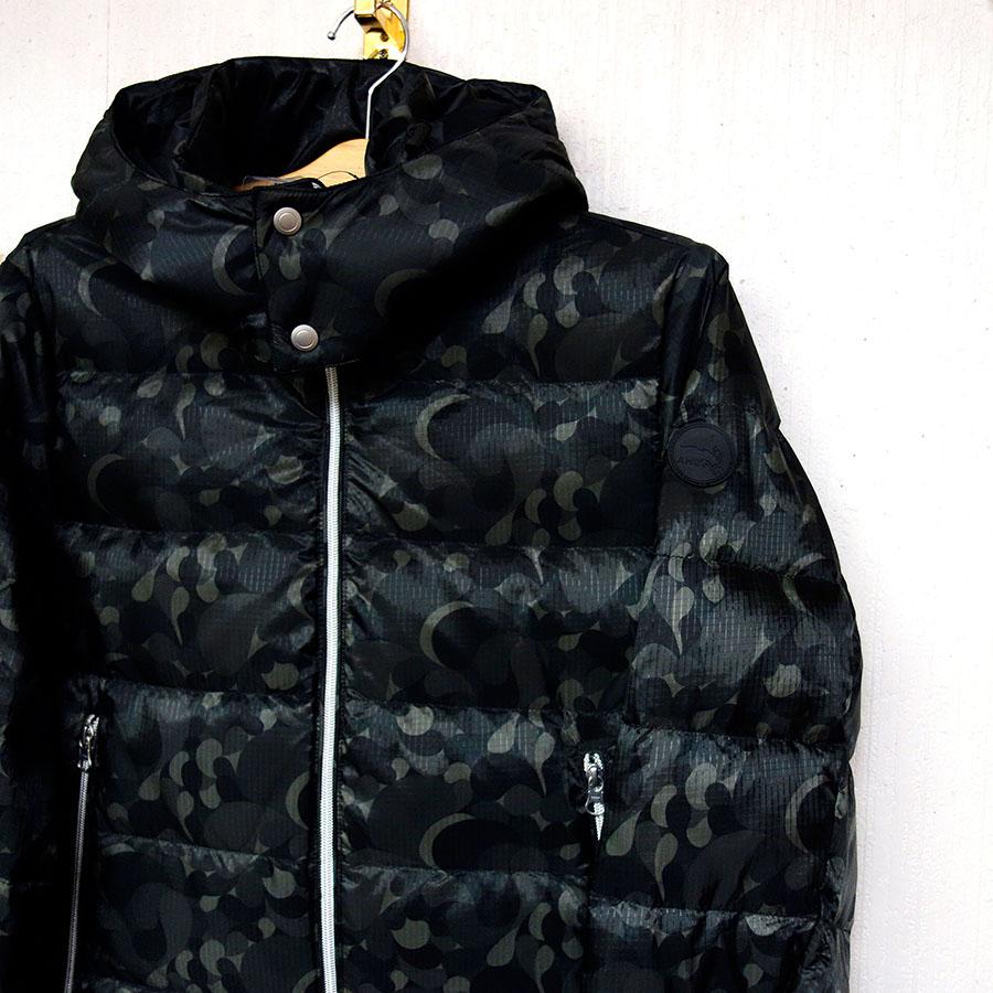 アルコットヒル ダウンジャケット メンズ 迷彩柄 フード付き  防寒 ALCOTT HILL L 56-3197-10の画像