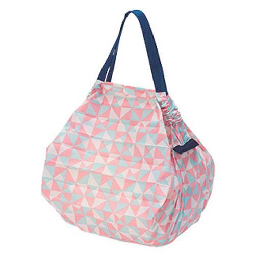 エコバッグ マーナ シュパット コンパクトバッグ M ショッピングバッグ ピンク トライアングル 幾何学柄 575 024 00 04 メンズファッション堀田勉強堂 通販 Yahoo ショッピング