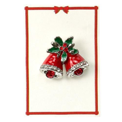 タックピン ラペルピン ピンブローチ クリスマスベル 2025 秋 誕生日