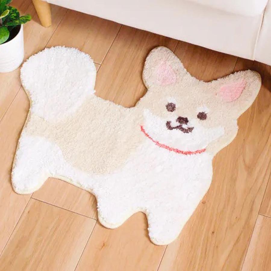アニマルマットチワワ 犬 玄関マット バスマット 洗えるマット