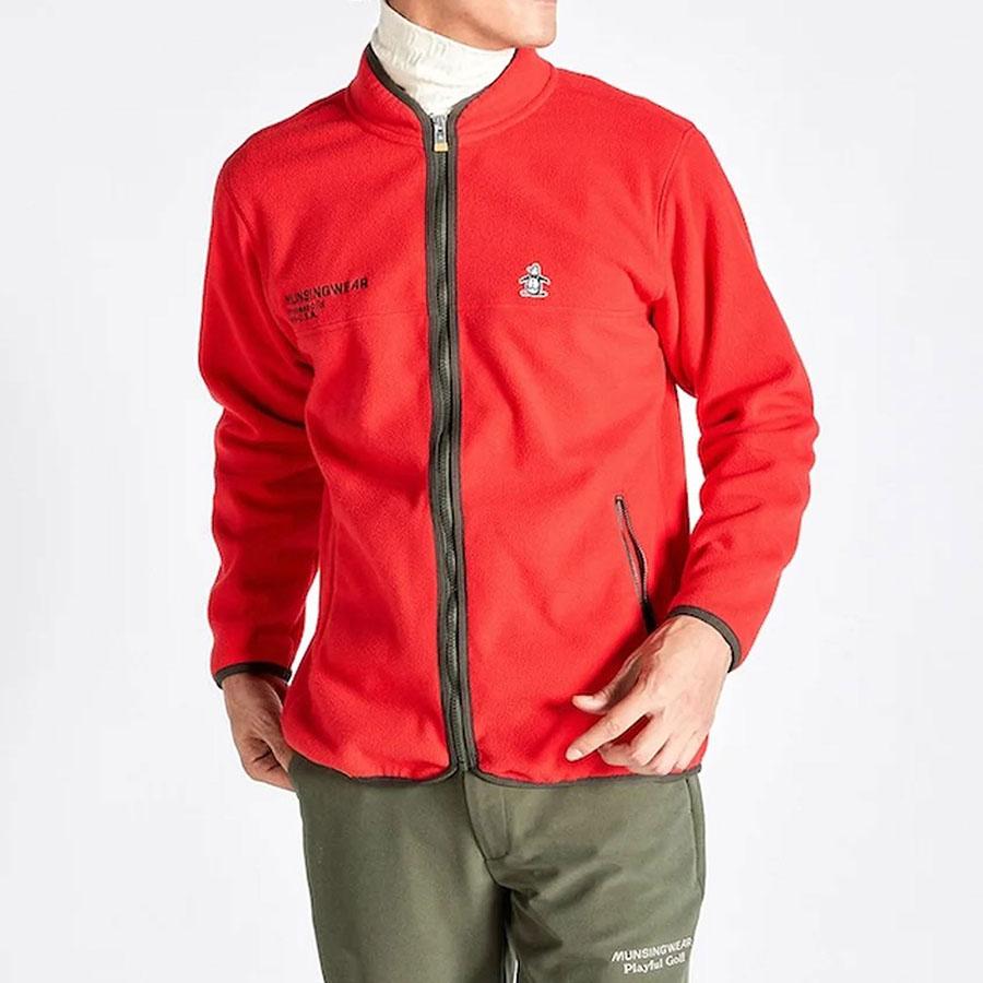 Munsingwear（マンシングウェア） メンズ フリースブルゾン 防寒 