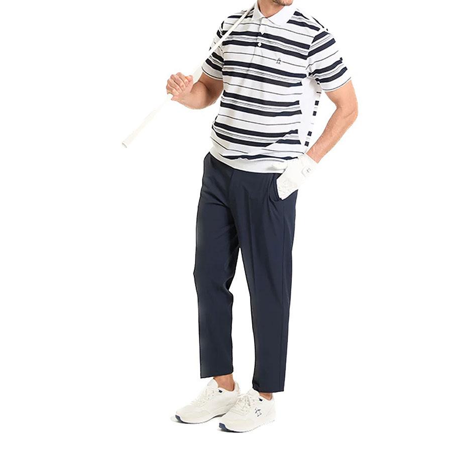 新品マンシングウェアストレッチサンスクリーン フィラシス飛び刺繍半袖ポロシャツL Munsingwear（マンシングウェア） 期間限定13%OFF セール メンズ 半袖