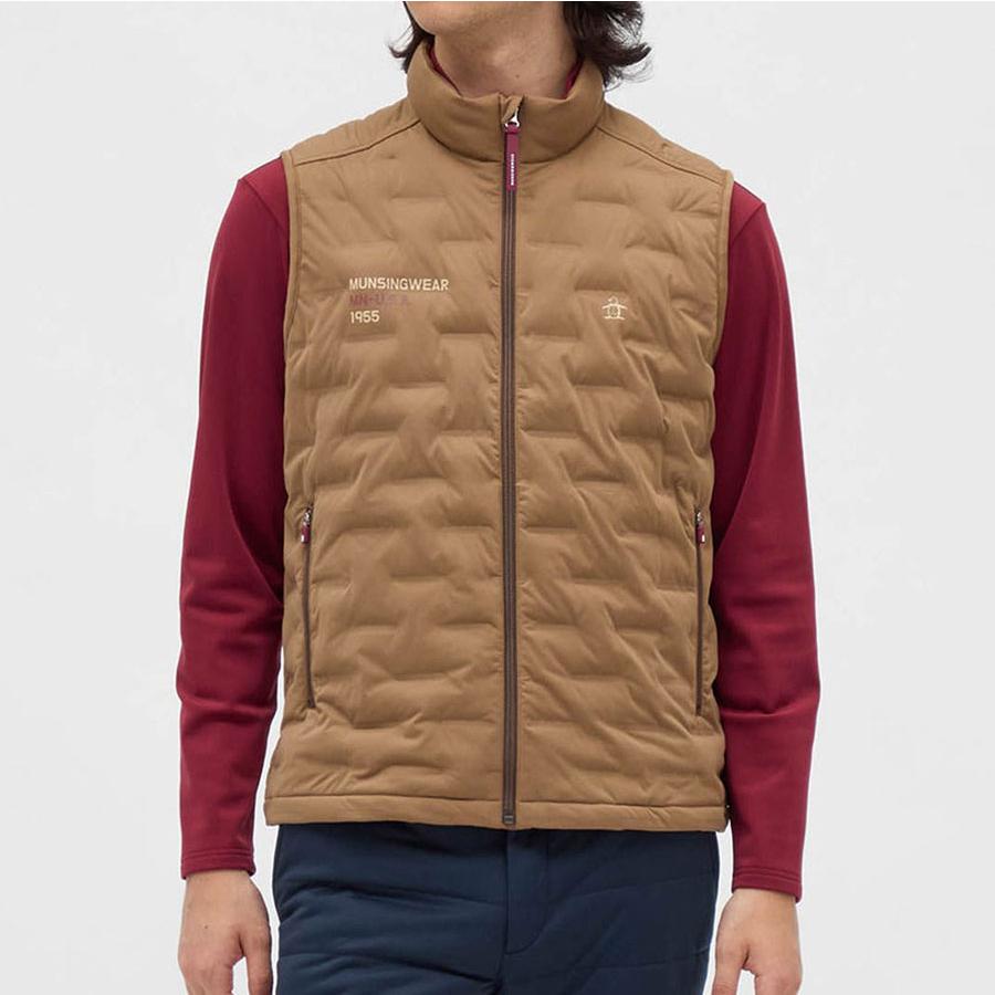 美品Munsingwear 防風 中綿 フード付ベスト Munsingwear（マンシングウェア） 期間限定 15%OFF セール アウター