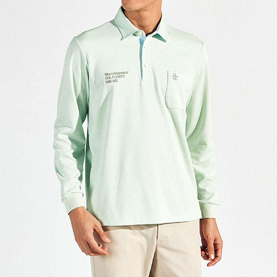 Munsingwear（マンシングウェア） メンズ ポロシャツ 長袖 サン