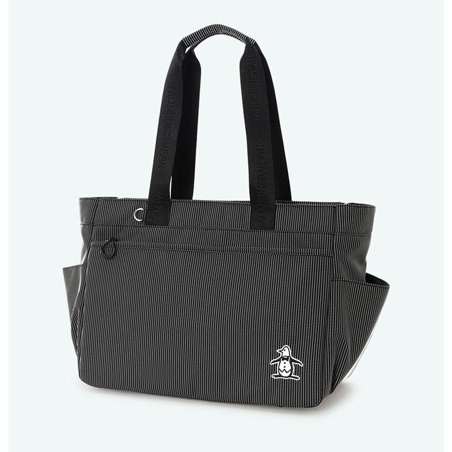 M.U SOPRTS ゴルフ トートバッグ【ブラック】美品！ Munsingwear（マンシングウェア） ステッチナイロン トートバッグ 約