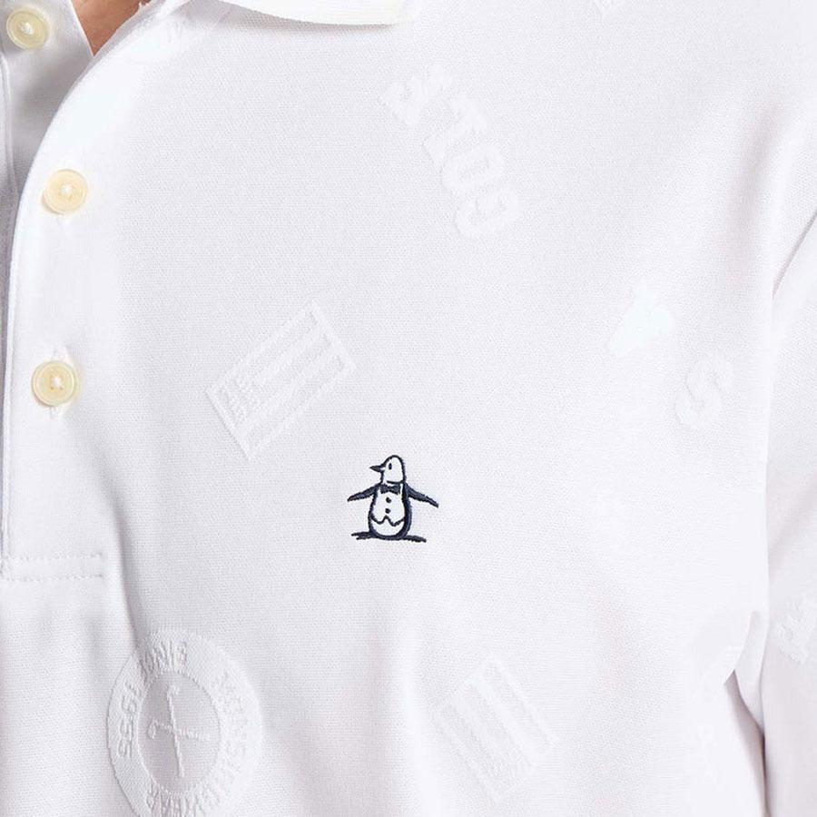 Munsingwear（マンシングウェア） 吸汗ロゴジャガード 半袖ポロシャツ