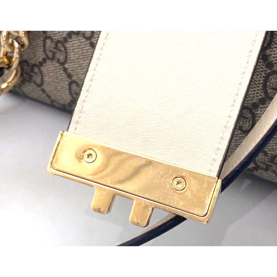 GUCCI（グッチ） お薦め パドロック GGスモール チェーンショルダー