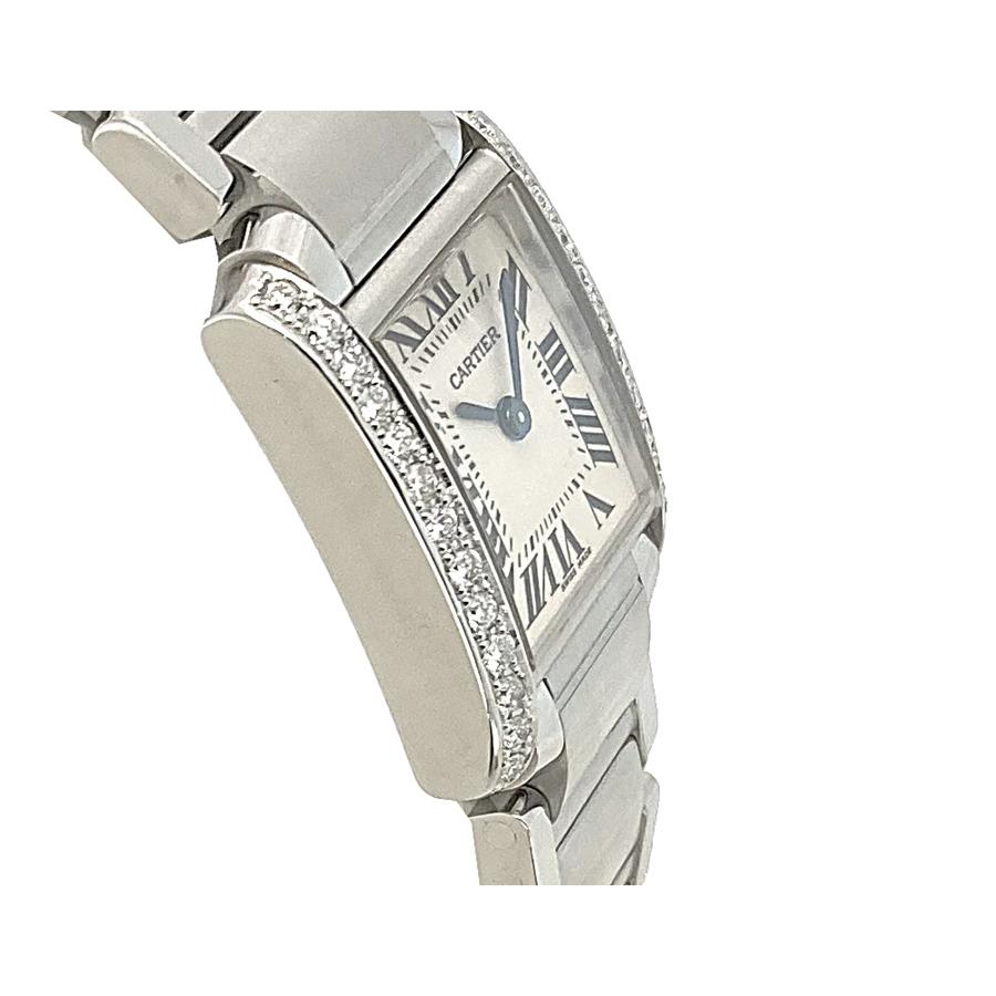 TANK（Cartier） カルティエ タンクフランセーズSM アフターダイヤ 