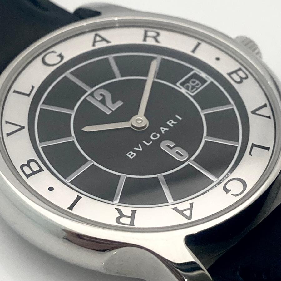 BVLGARI（ブルガリ） 【新品同様】BVLGARI ST35S ソロテンポ ブラック