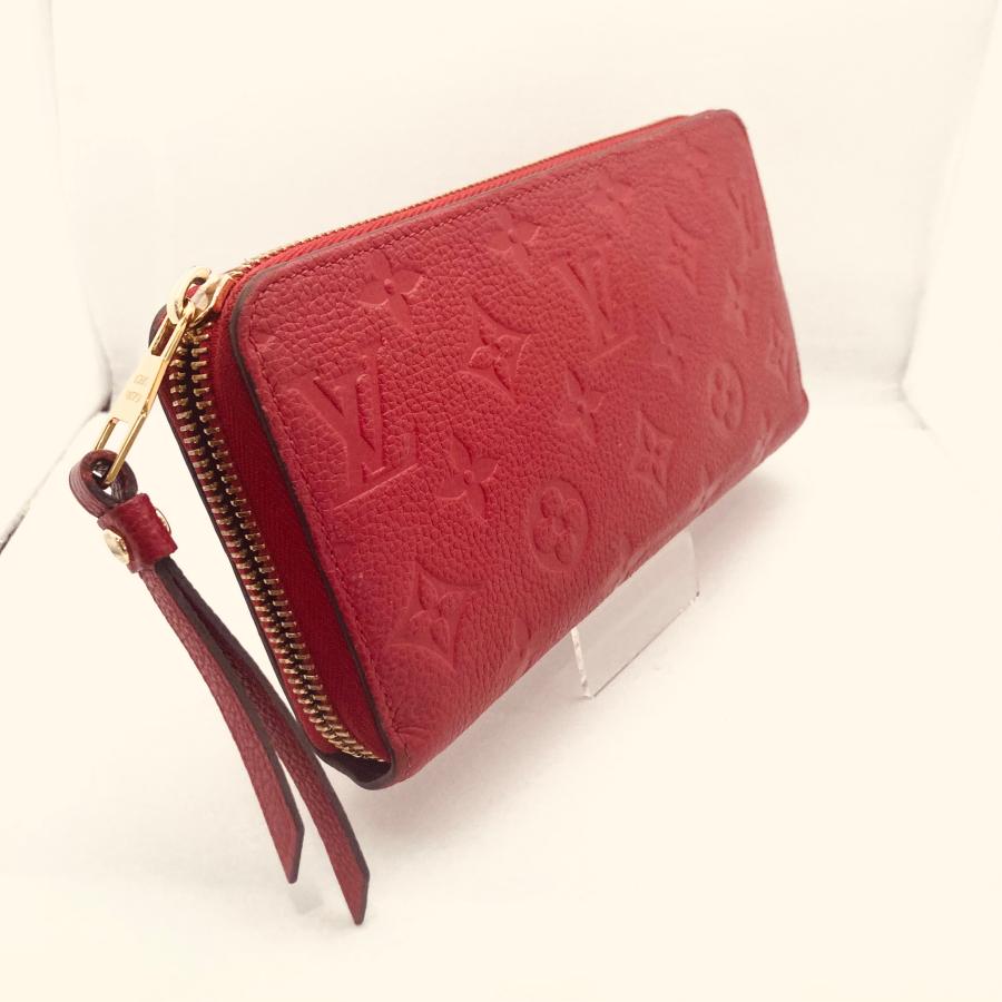 LOUIS VUITTON モノグラム アンプラント ジッピー 赤 ルイヴィトン ジッピー・ウォレット ルイヴィトン LOUIS VUITTON モノグラム アン