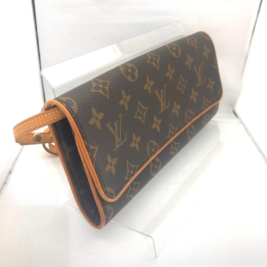 【Aランク】 Louis Vuitton ルイヴィトン ポシェット ツインGM ショルダーバッグ モノグラム レディース M51852の画像
