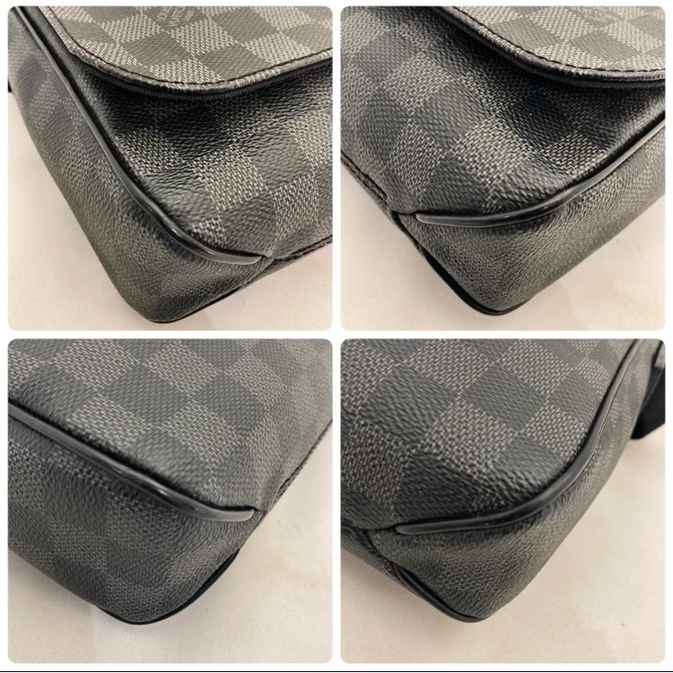 【A+ランク】Louis Vuitton ルイヴィトン ダミエ グラフィット ディストリクトPM ショルダーバッグ N41260【中古】の画像