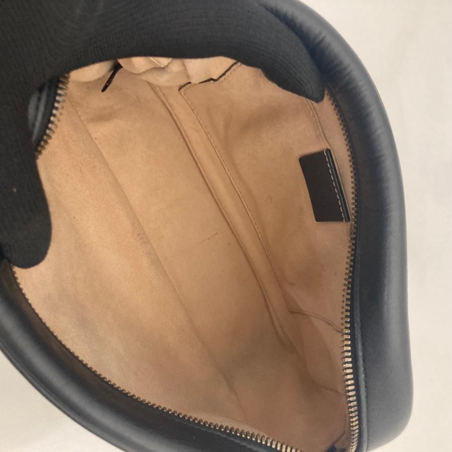 【Aランク】GUCCI グッチ GG マーモント スモールカメラバッグ 447632 ショルダーバッグ ブラック チェーン【美品】の画像