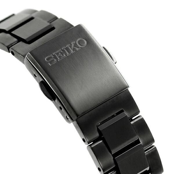 【新品】SEIKO セイコーセレクション メンズソーラー電波 SBTM325 オールブラック 10気圧防水 サファイアガラス【国内正規保証3年】の画像