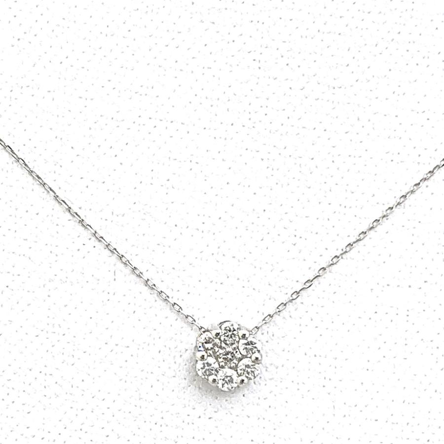 ペンダントネックレス Pt900/850 プラチナ レディース ダイヤモンド プラチナ ダイヤモンド ネックレス ペンダント Pt900-850 0.20ct