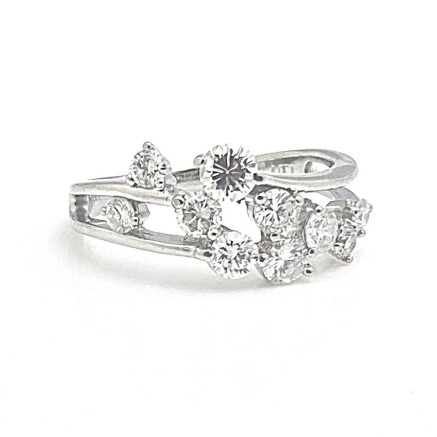 Pt900 プラチナ ダイヤモンド リング 1.01ct 指輪 : 宝石・時計 