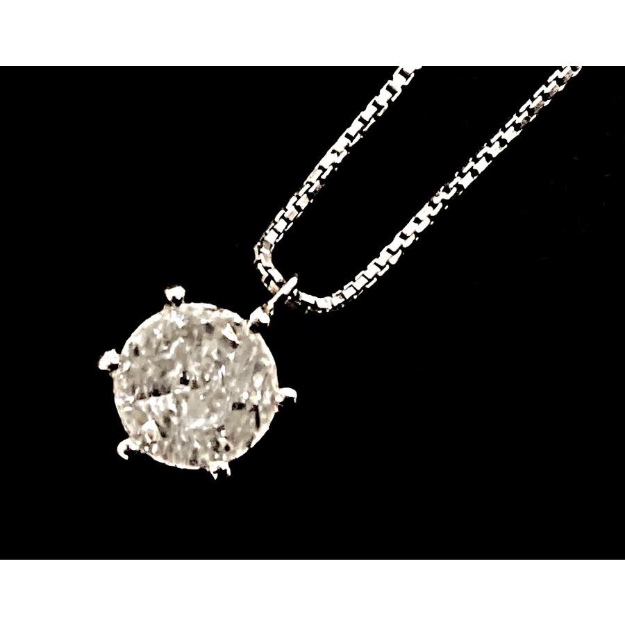 Pt900 ダイヤモンド D1.005ct ネックレス ジュエリー ペンダントー 