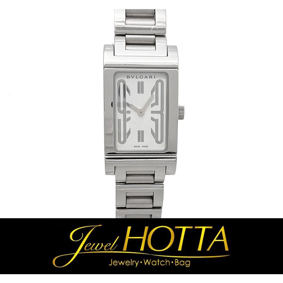 BVLGARI（ブルガリ） レッタンゴロ RT39S ホワイト SS クォーツ