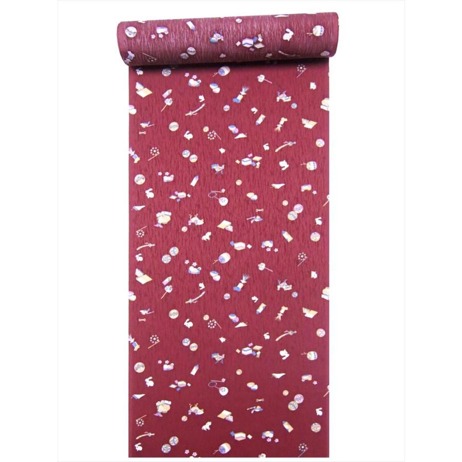 77 以上節約 東レシルック着物反物 A 151 赤茶地 和物柄 Dprd Jatimprov Go Id