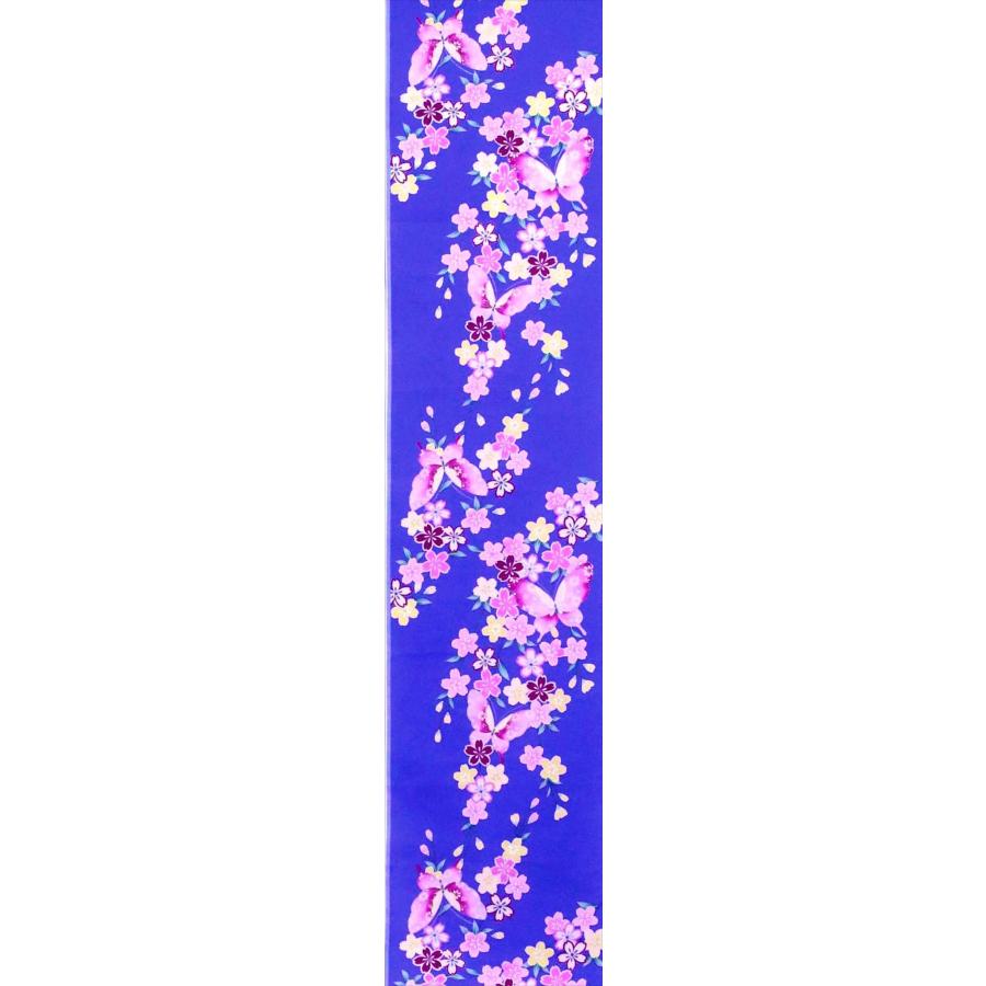 浴衣 反物 No.449 トールサイズ 1反12m＋別生地3m ブルー地