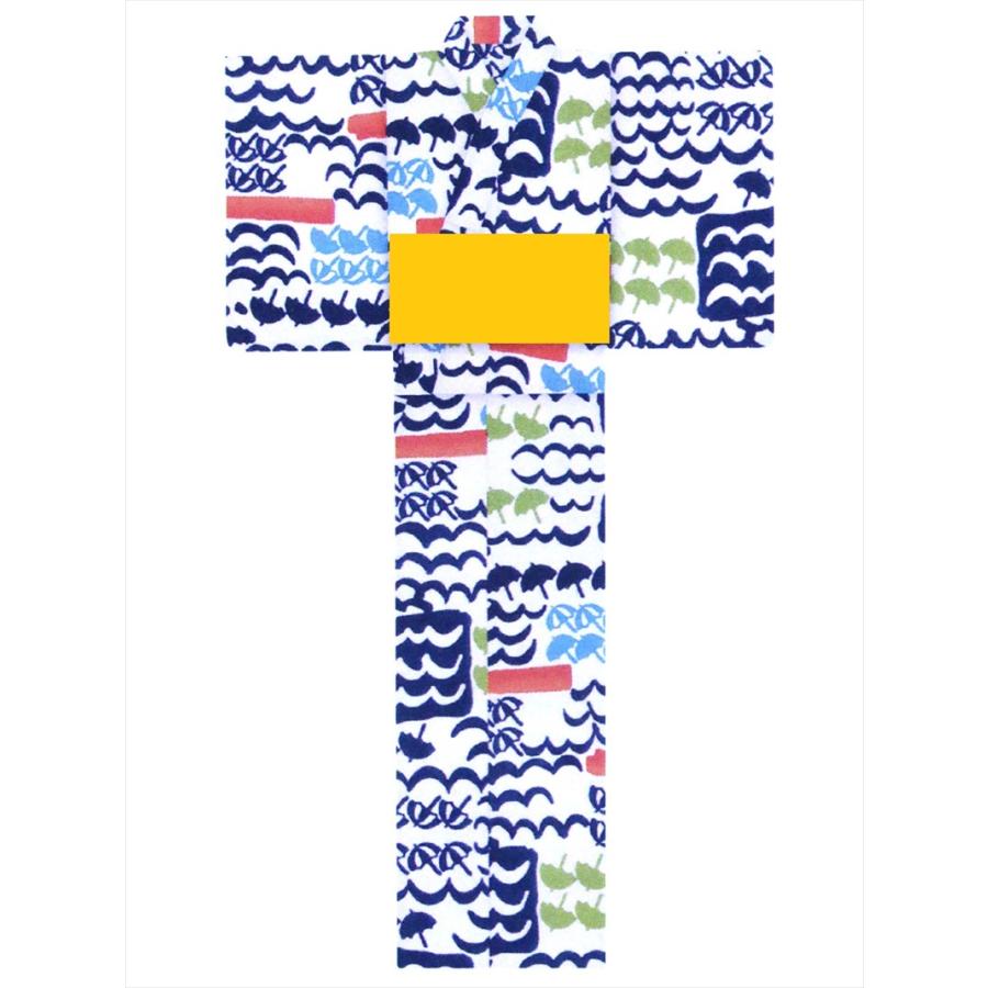 新品　ツモリチサト　浴衣反物　送料込み TSUMORI CHISATO（ツモリチサト） 浴衣 反物 No.50 白地・カサ柄