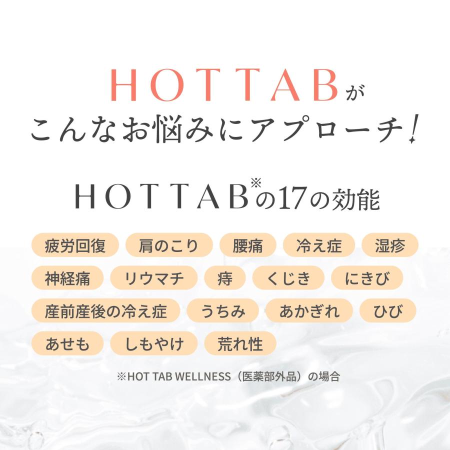 HOT TAB（ホットタブ） 入浴剤 ウェルネス 90錠 医薬部外品 重炭酸入浴