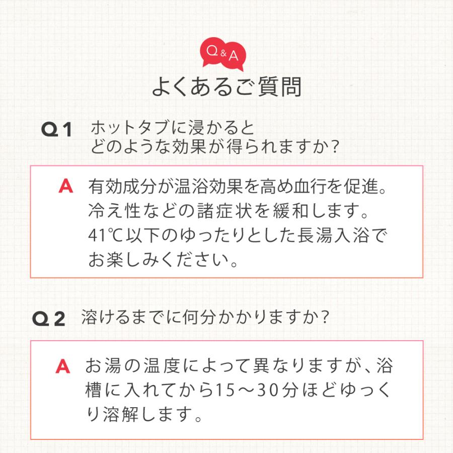 HOT TAB（ホットタブ） お試し用 薬用 元祖 重炭酸 入浴剤 ウェルネス