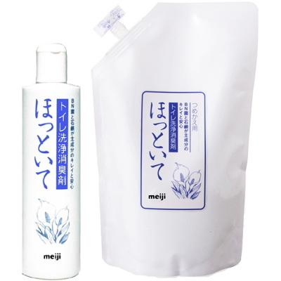 明治（meiji） ほっといて 本体 400＋詰替 700 【トイレ用