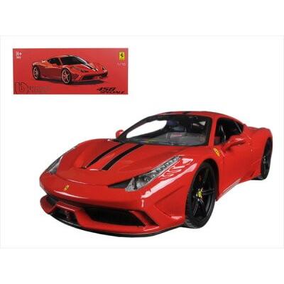 フェラーリ ミニカー ブラゴsignature 1/18 フェラーリ 458SPECIALE 赤