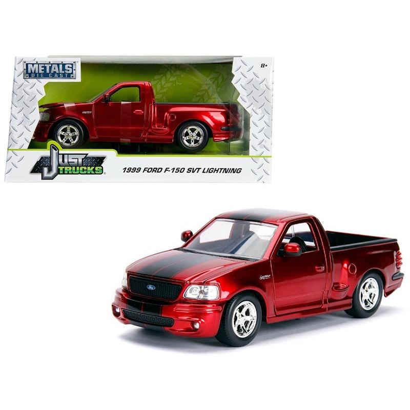 ミニカー 1 24 Jadatoys 1999 フォード F 150 Svt Lightning ピックアップトラック 赤 ワイルドスピードミニカー 予約商品 Hottoys 通販 Yahoo ショッピング