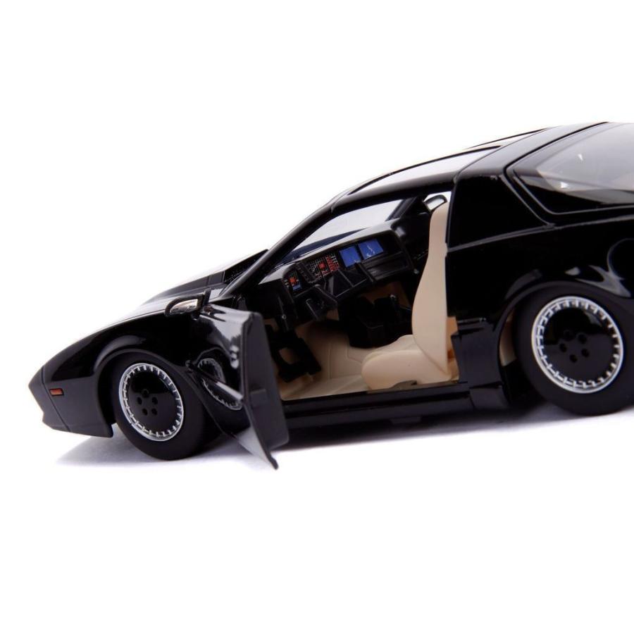 LEDが光る　TVシリーズ「ナイトライダー」に登場する、ナイト2000です　　ミニカー　JadaTOYS　1/24 ナイトライダー　KITT　　予約商品　LEDが光るギミック付き｜hottoys-c2｜02