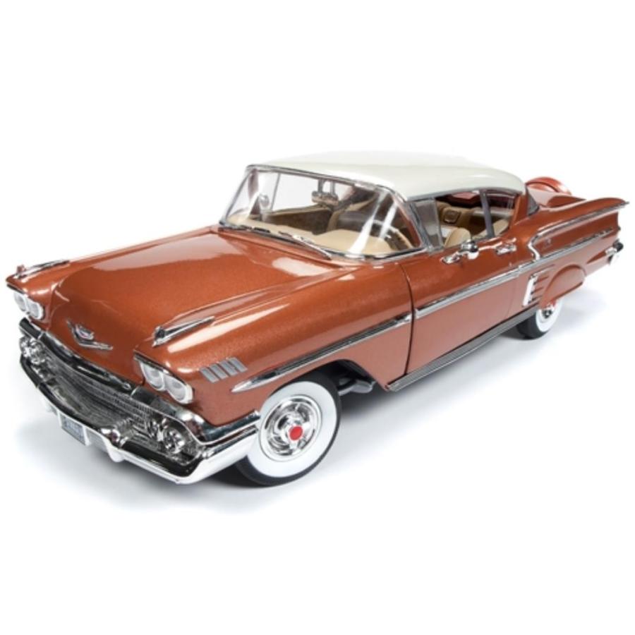 1002台限定モデルミニカー 1 18 Autoworld 1958 シボレー インパラ ベルエア ゴールド色 ミニカー アメ車 限定品 予約商品 Hottoys 通販 Yahoo ショッピング
