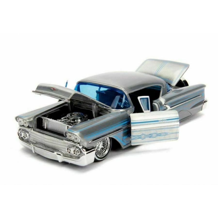 ミニカー 1 24 Jadatoys 特別モデル 1958 シボレー インパラ ローライダー カスタム仕様 特別ポリッシュ色 アメ車 予約商品 Hottoys 通販 Yahoo ショッピング