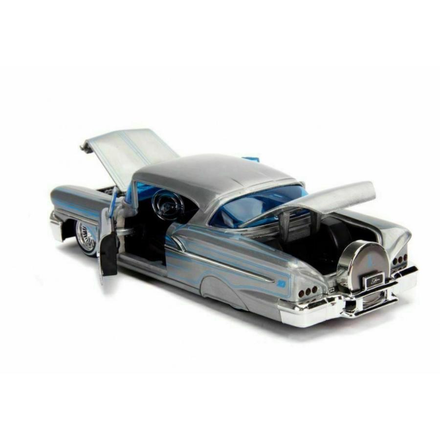ミニカー 1 24 Jadatoys 特別モデル 1958 シボレー インパラ ローライダー カスタム仕様 特別ポリッシュ色 アメ車 予約商品 Hottoys 通販 Yahoo ショッピング