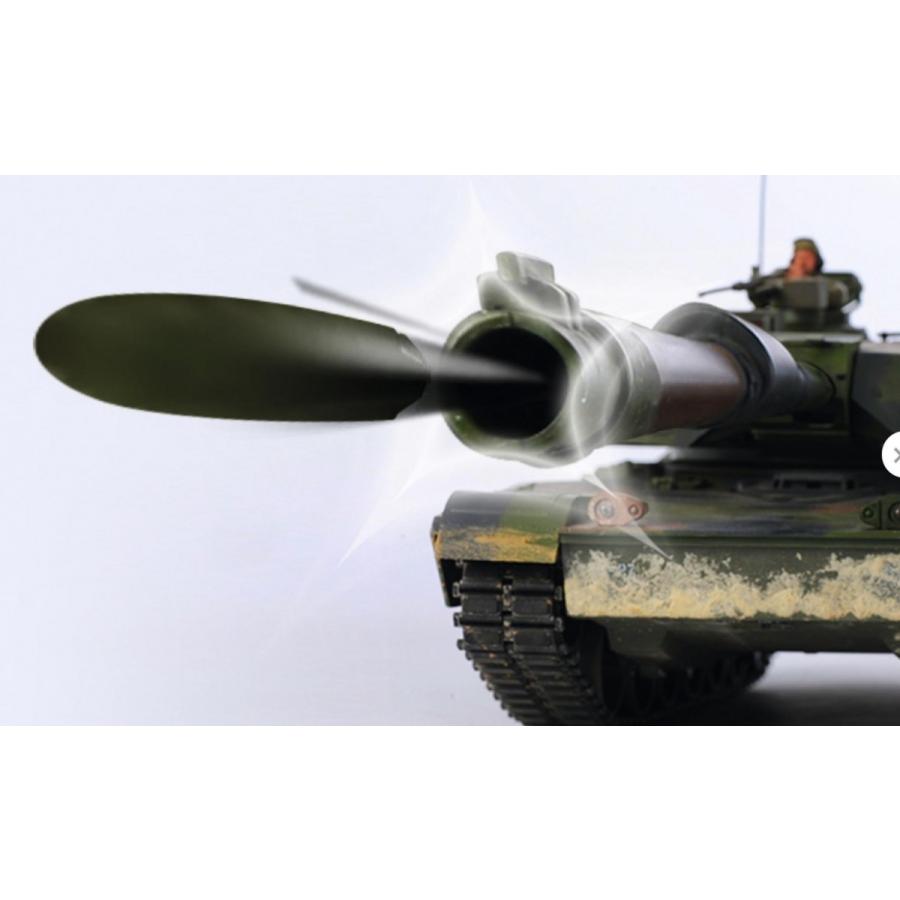 1/16 ラジコン ドイツ 戦車 M1 A2 Abrams 砲弾発射装置付き 全長60cm
