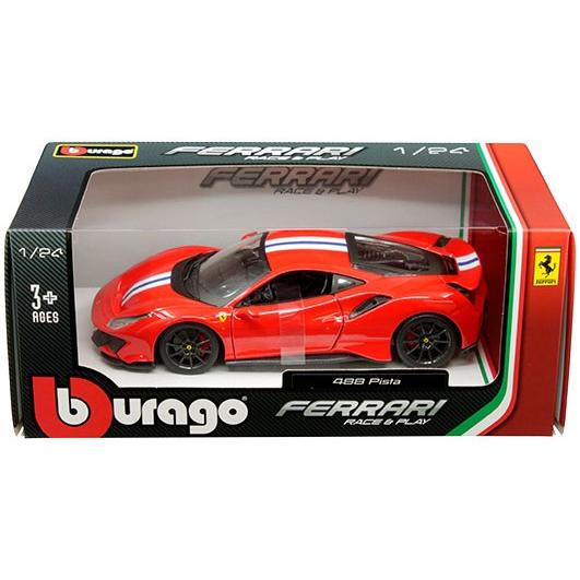 1/24 フェラーリ ミニカー ブラゴ フェラーリ Ferrari 188 Pista 赤/白