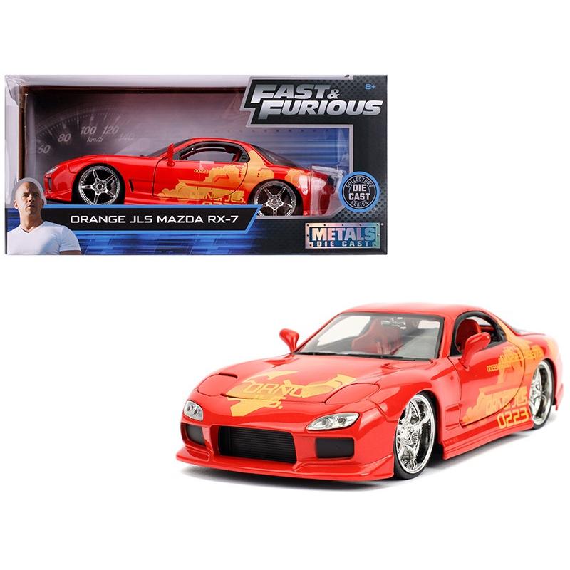 ワイルドスピードミニカー 1/24 JadaTOYS 1993 マツダ RX7 JLS