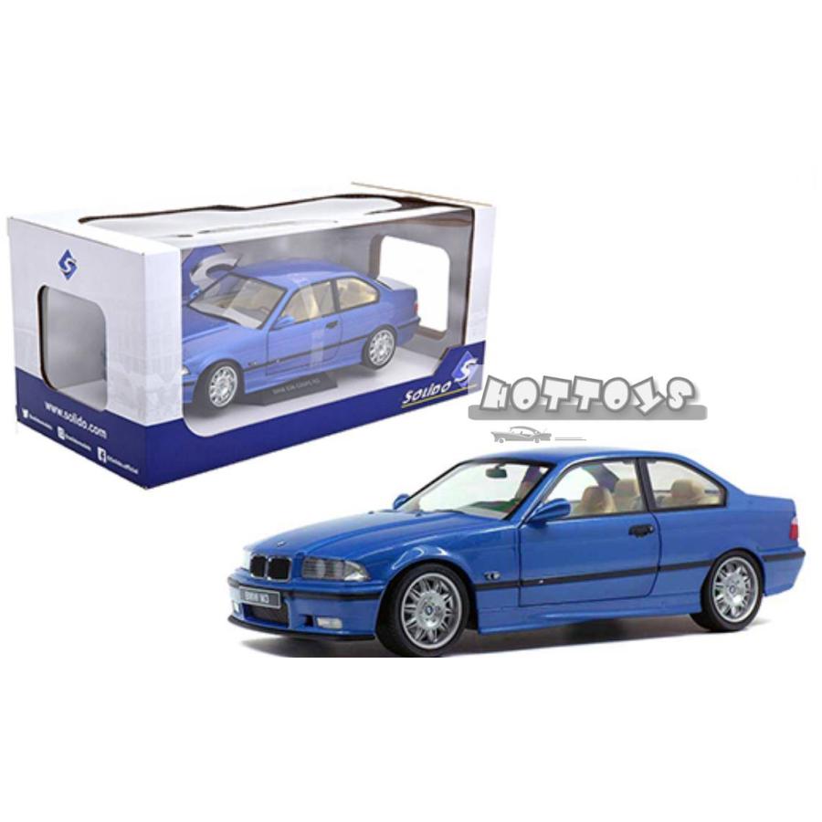 ミニカー 1/18 Solido 1990 BMW M3 青色 限定品1990 (E36) 予約