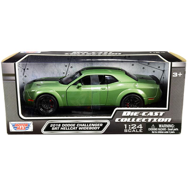 ミニカー 1/24 MOTORMAX 2018 ダッジ・チャレンジャー モス ミニカー 1/24 MOTORMAX 2018 ダッジ・チャレンジャー モス