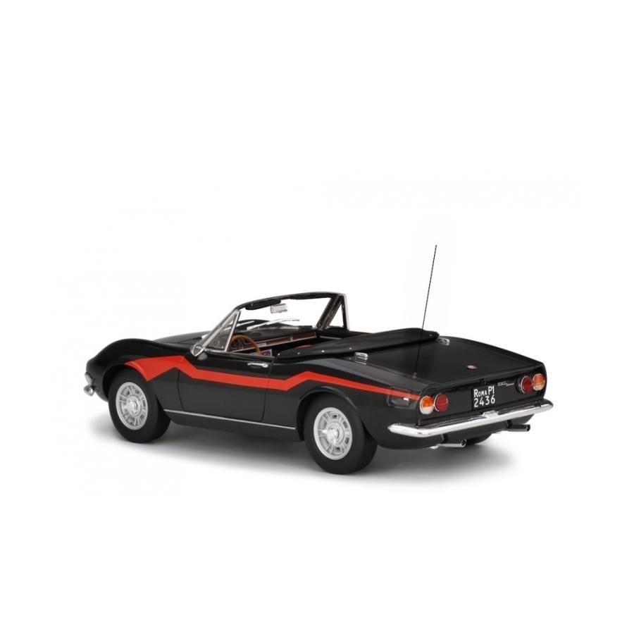 ミニカー 1/18 フィアット ディーノ 2000 スパイダー 黒 FIAT DINO