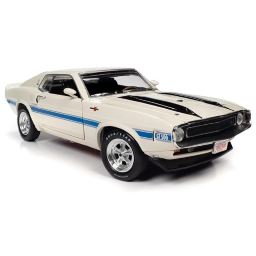 ミニカー 1 18 Autoworld 1970 シェルビーgt500 白 水色ストライプ フォード マスタング エレノア 60セカンズ 予約商品 Hottoys 通販 Yahoo ショッピング