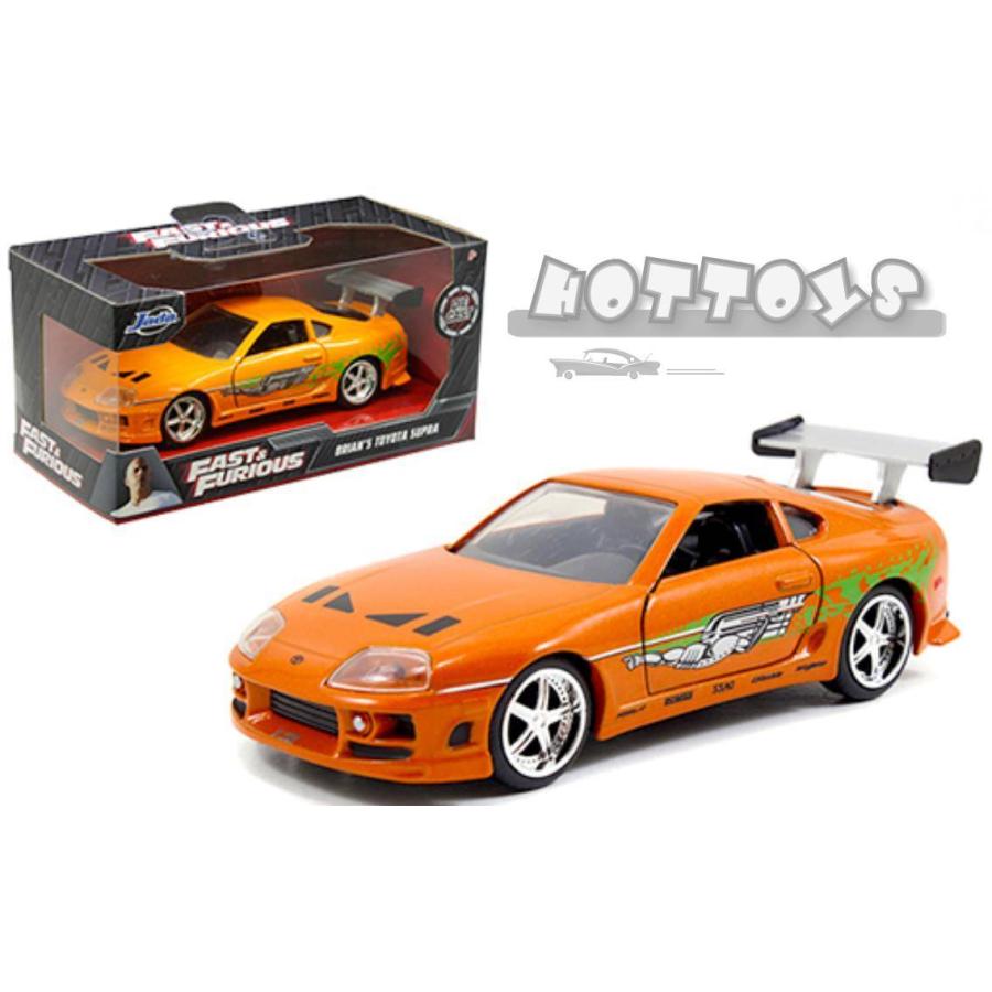 ミニカー ワイルドスピードミニカー 1 32 Jadatoys ブライアンのスープラ オレンジ 予約商品 Hottoys 通販 Yahoo ショッピング