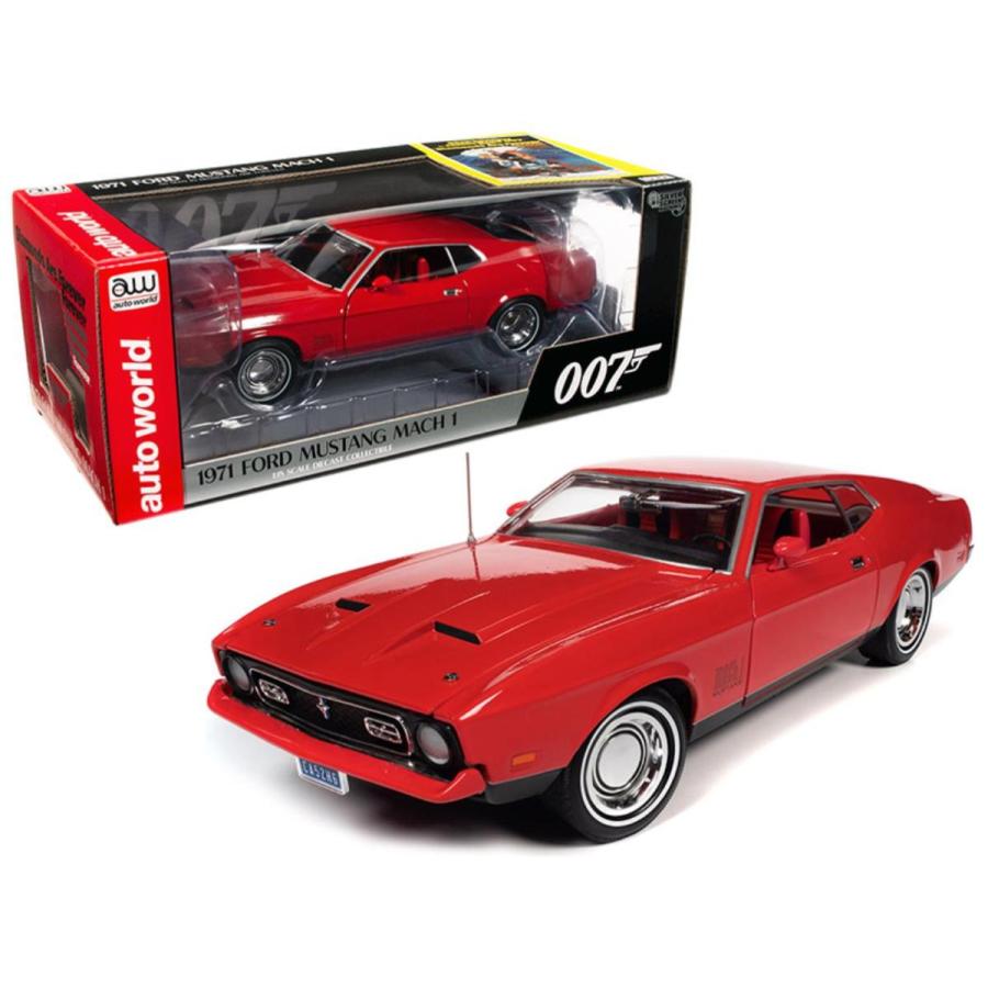 ミニカー 007 ショーンコネリー追悼版 1/18 AUTOWORLD マスタング