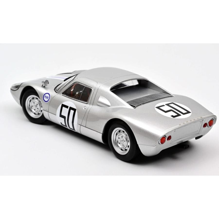 ミニカー NOREVノレブ 1/18 1964 ポルシェ 904 #50シルバー色 Porsche