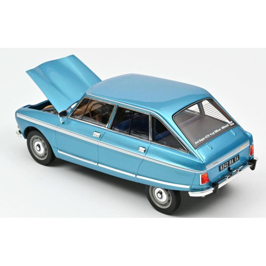 ミニカー シトロエン アミ 1974 NOREVノレブ 青 1/18 1974 ミニカー シトロエン アミ 1974 NOREVノレブ 青 1/18 1974
