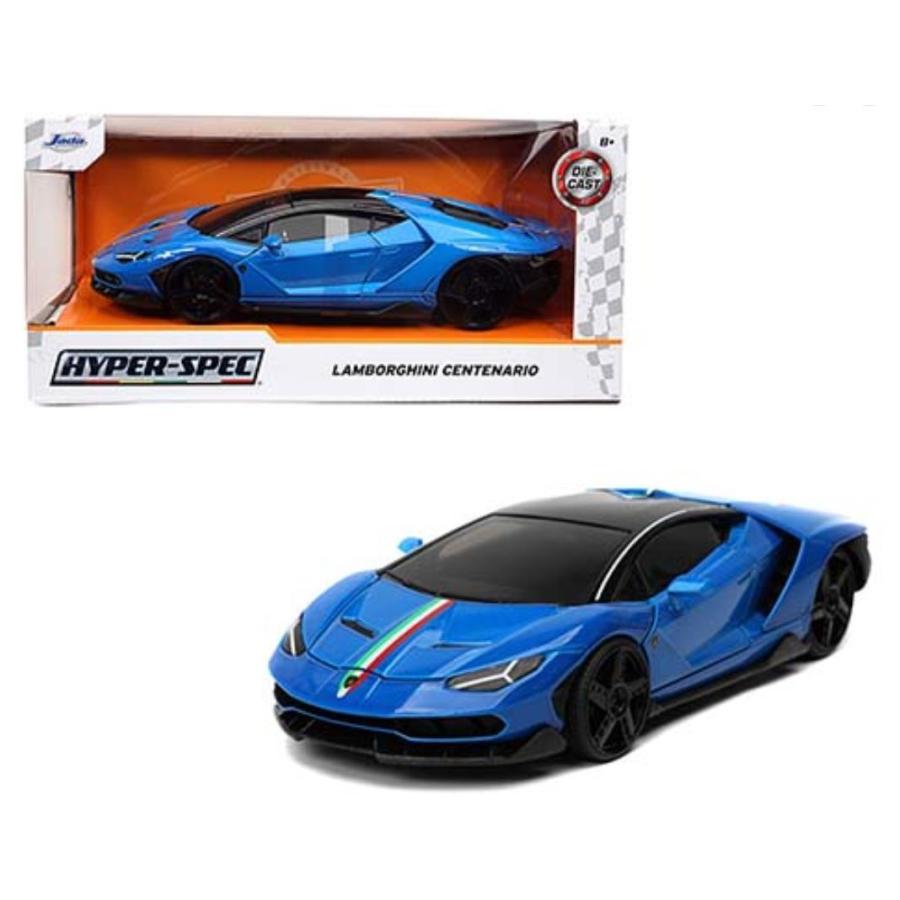 ミニカー 1/24 JadaTOYS ランボルギーニ センテナリオ 青色 限定
